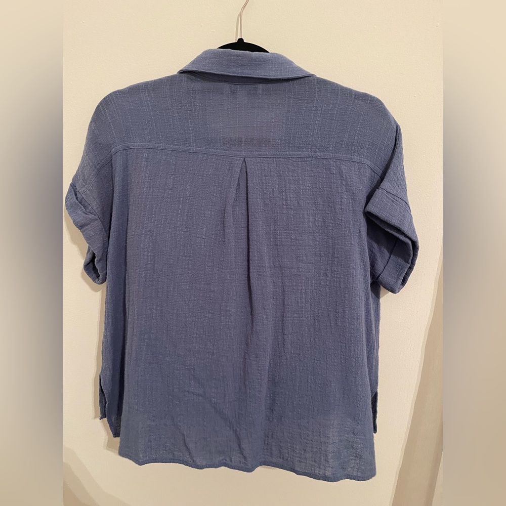 Gilli Button Down Blouse, Size M - image 2